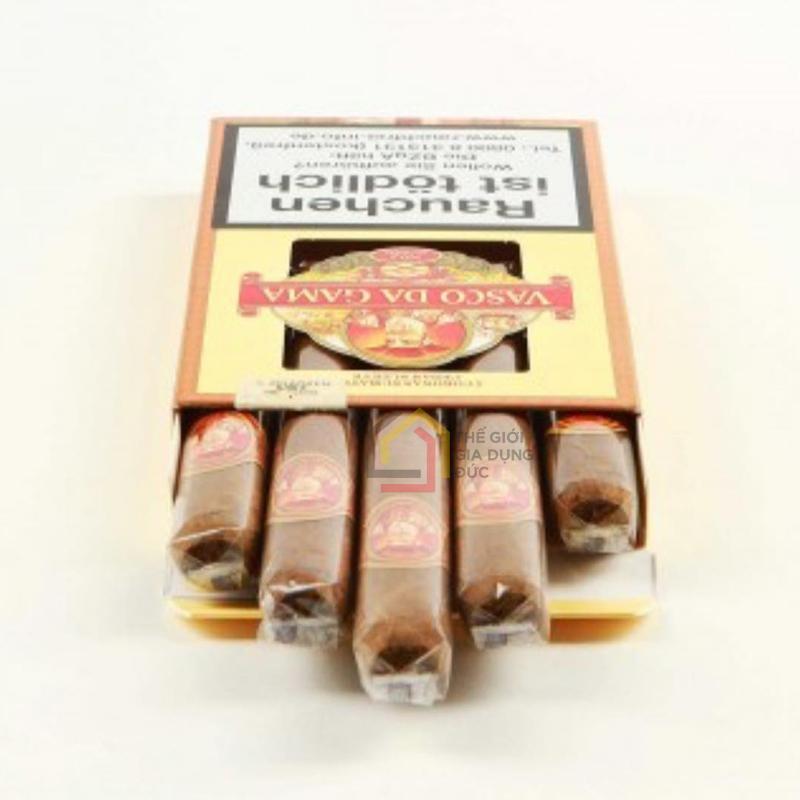 cigar-vasco-da-gama-sumatra-hop-nau-5-dieu (2) Cigar Vasco Da Gama Sumatra (Hộp nâu - 5 điếu)