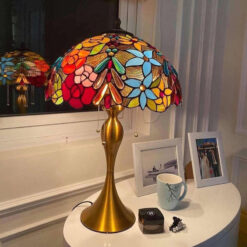 Đèn quý tộc Tiffany (cao 60cm, chao rộng 40cm)