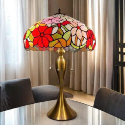Đèn quý tộc Tiffany (cao 60cm, chao rộng 40cm)