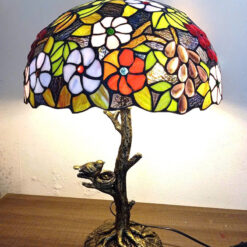Đèn Tiffany thân cây (cao 60cm, chao rộng 40cm)