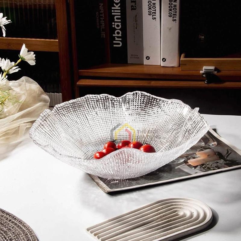 dia-thuy-tinh-florence-28cm1 Đĩa thủy tinh Florence 28cm