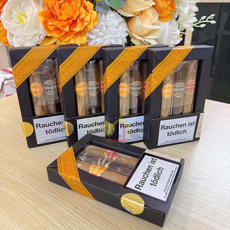 hop-3-dieu-cigar-quisqueya-lam-thu-cong-tu-cong-hoa-dominica Hộp 3 điếu Cigar Quisqueya - làm thủ công từ Cộng hòa Dominica