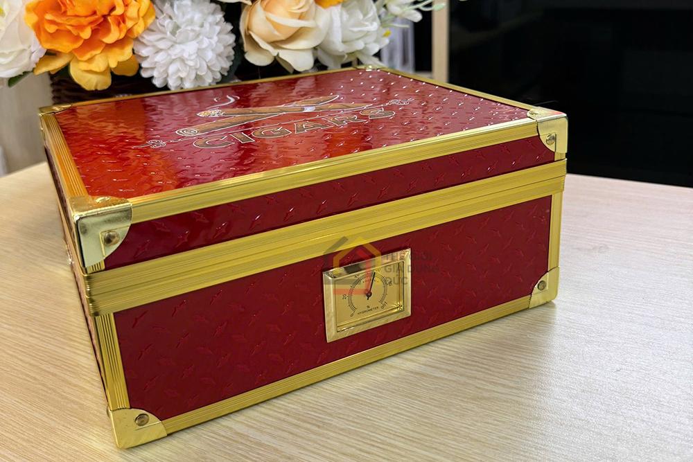 Hộp giữ ẩm xì gà Angelo chứa 30 – 50 điếu