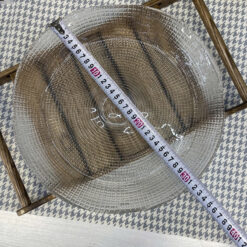 Khay thủy tinh Florence đường kính 31cm