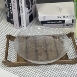 Khay thủy tinh Florence đường kính 31cm