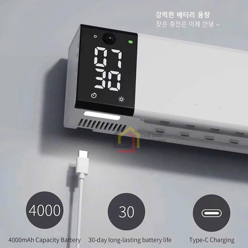 may-tiet-trung-say-ban-chai-danh-rang-2lock-korea (3) Máy tiệt trùng & sấy bàn chải đánh răng 2LOCK Korea