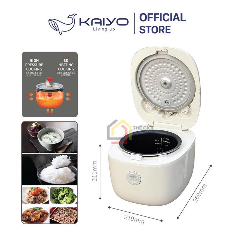 noi-com-dien-cao-tan-ih-kaiyo-1l-krc-050-nhat-ban (2) Nồi cơm điện cao tần IH Kaiyo 1L KRC-050 Nhật Bản