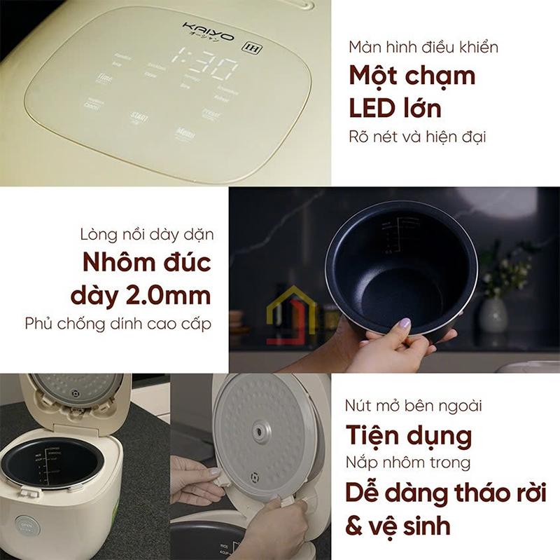 noi-com-dien-cao-tan-ih-kaiyo-1l-krc-050-nhat-ban (4) Nồi cơm điện cao tần IH Kaiyo 1L KRC-050 Nhật Bản