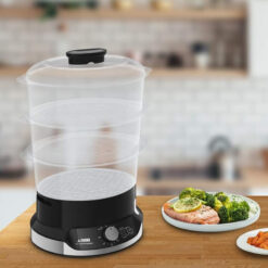 Nồi hấp điện 3 tầng Tefal VC2048 dung tích 9L