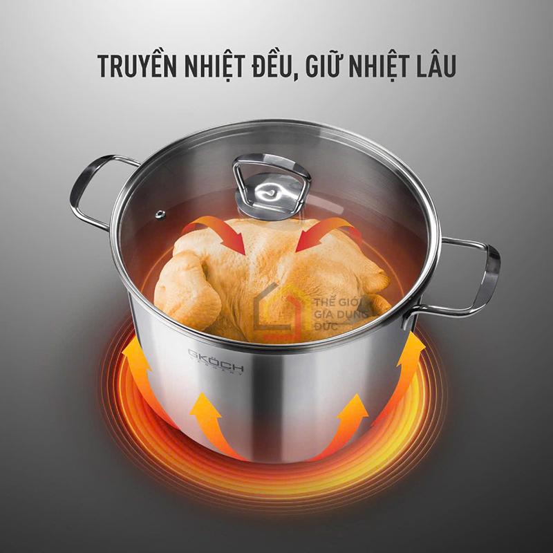 noi-luoc-ga-gkoch-germany-28cm-12l1 Nồi luộc gà Gkoch Germany 28cm 12L