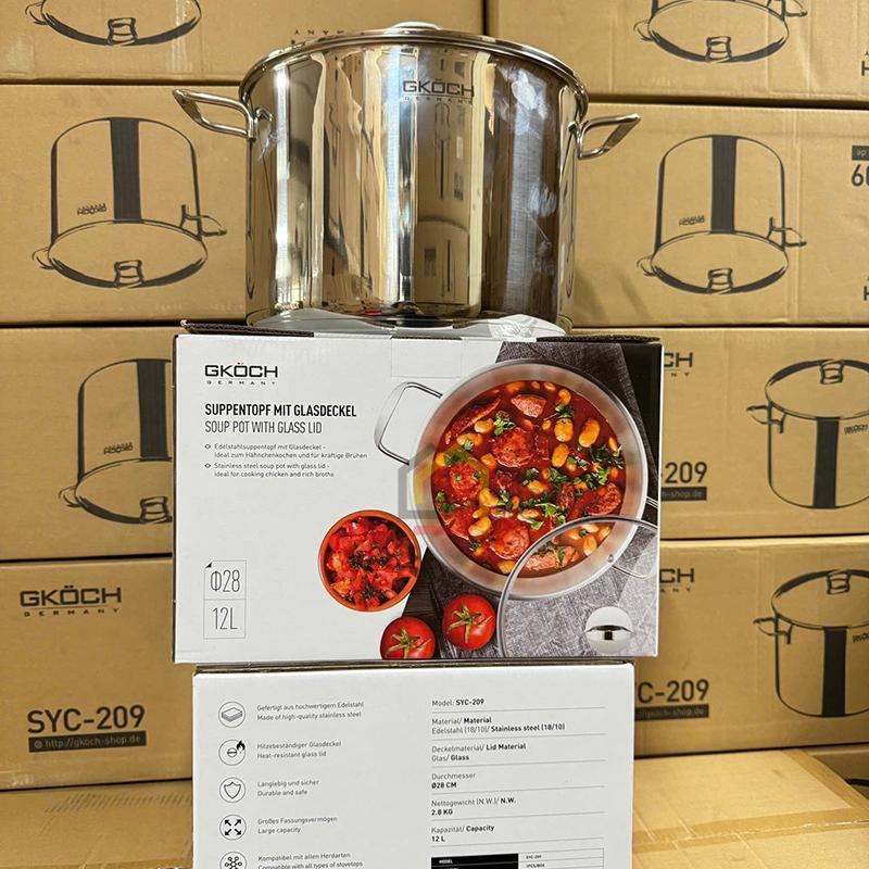 noi-luoc-ga-gkoch-germany-28cm-12l7 Nồi luộc gà Gkoch Germany 28cm 12L