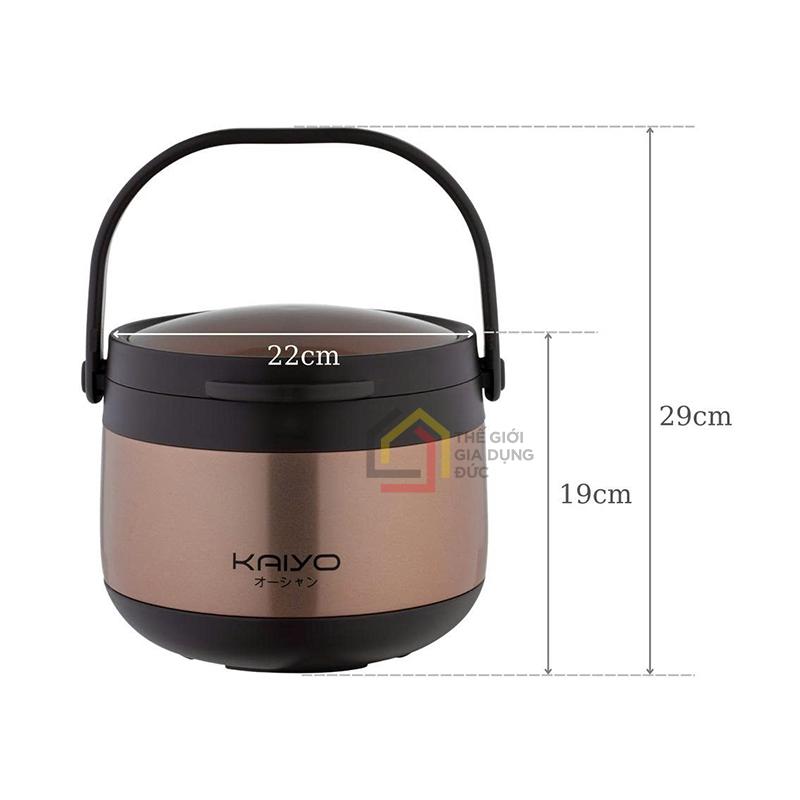 noi-u-chan-khong-kaiyo-3l (2) Nồi ủ chân không Kaiyo 3L