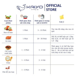 Nồi ủ chân không Kaiyo 3L