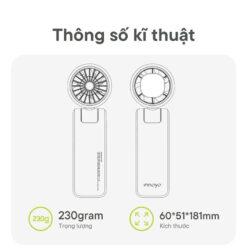 Quạt cầm tay băng lạnh INNOYO 4000mAh