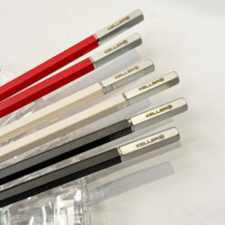 Set 10 đôi đũa chuôi bạc Keller@ Germany