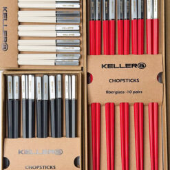 Set 10 đôi đũa chuôi bạc Keller@ Germany