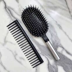 Set 2 lược Dyson (1 lược tròn + 1 lược chải răng thưa)
