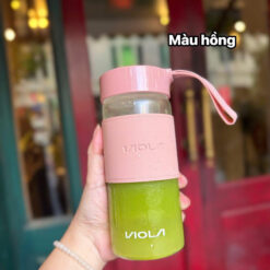 Set 4 bình thủy tinh Borosilicate Viola - Dung tích 500ml/bình