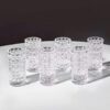 Set 6 ly shot 20ml Diamond hoạ tiết kim cương