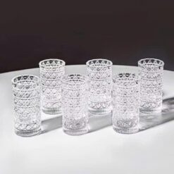 Set 6 ly shot 20ml Diamond hoạ tiết kim cương