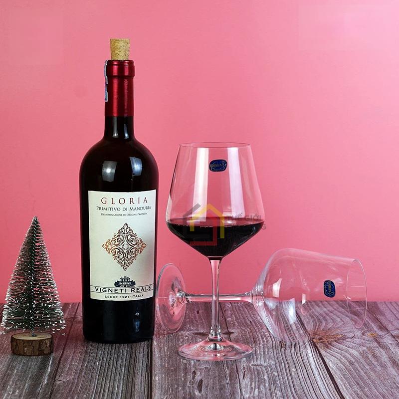 set-6-ly-vang-do-pha-le-bohemia-crystal-sandra-570ml4 Set 6 ly vang đỏ pha lê Bohemia Crystal Sandra 570ml