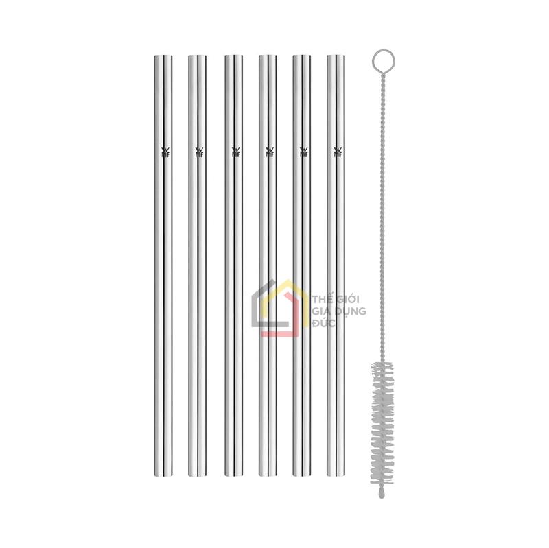 set-6-ong-hut-cao-cap-choi-wmf-baric-cromargan-trinkhalm-set Set 6 ống hút cao cấp + Chổi WMF Baric Cromargan Trinkhalm-Set