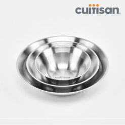Bộ 3 đĩa inox Cuitisan