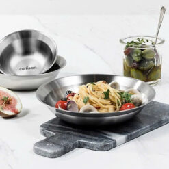 Bộ 3 đĩa inox Cuitisan