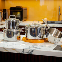 Bộ nồi Wmf Astoria 4 món (3 nồi, 1 quánh)