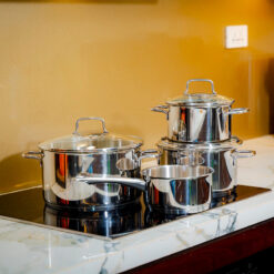 Bộ nồi Wmf Astoria 4 món (3 nồi, 1 quánh)
