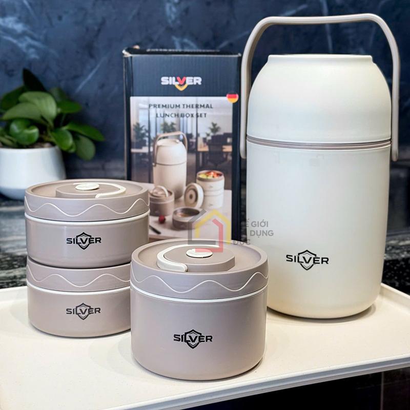 cap-long-com-3-ngan-silver-lunch-box-germany (1) Cặp lồng cơm 3 ngăn Silver Lunch Box Germany