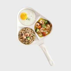 Chảo chiên trứng 3 khoang 2Lock Korea