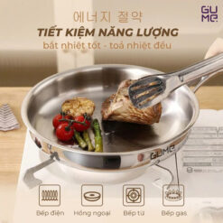 Chảo Inox nguyên khối Gume 18/10 GPS