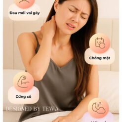 Gối cao su thiên nhiên TEWA Japan