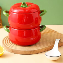 Hũ sứ cà chua 2,8L EU Decor siêu xịn xò