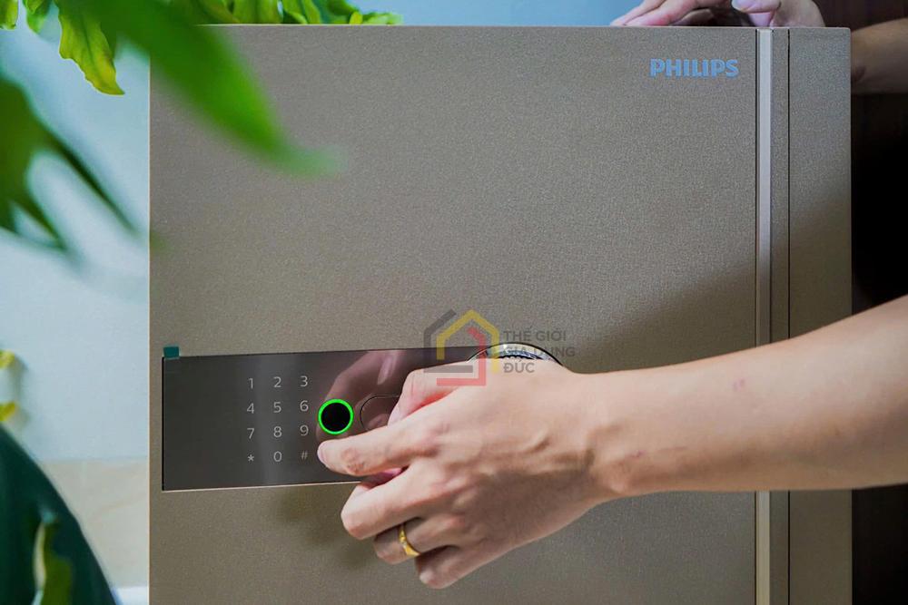 Két sắt nhập khẩu thông minh Philips SBX202-5C0