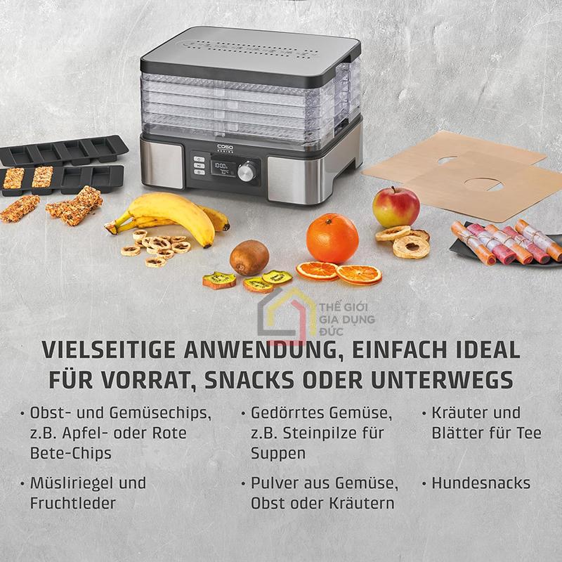 may-say-hoa-qua-caso-dh-450 (7) Máy sấy hoa quả CASO DH 450