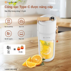 Máy xay sinh tố mini Lumias 340ml