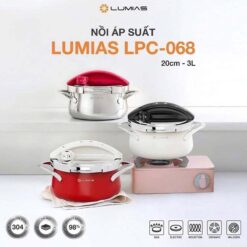 Nồi áp suất Lumias dung tích 3L LPC-068 2in1