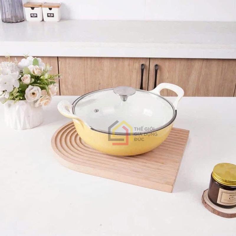 noi-chao-gang-gkoch-24cm Nồi chảo gang GKÖCH 24cm