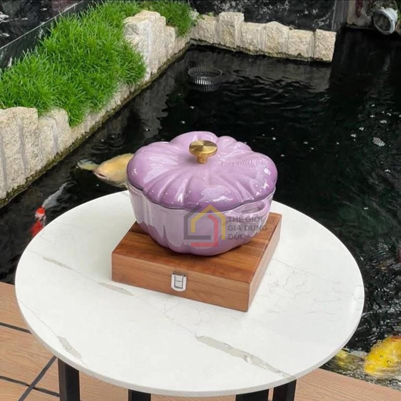 noi-gang-bi-happiness-20cm-185l (2) Nồi gang bí Happiness 20cm 1,85L