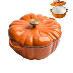 Nồi gang bí Happiness Wok Baby 1,5L