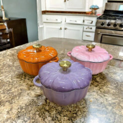 Nồi gang bí Happiness Wok Baby 1,5L