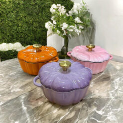 Nồi gang bí Happiness Wok Baby 1,5L