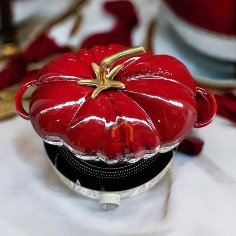 noi-gang-ca-chua-phu-men-gom-26cm Nồi gang cà chua phủ men gốm 26cm