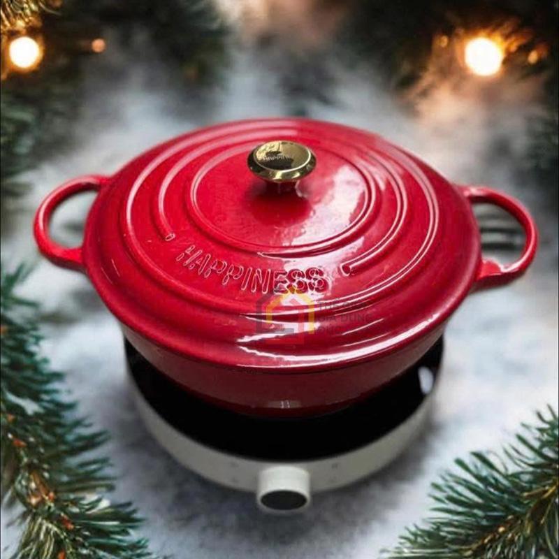 noi-gang-da-nang-happiness-26cm (5) Nồi gang đa năng Happiness 26cm