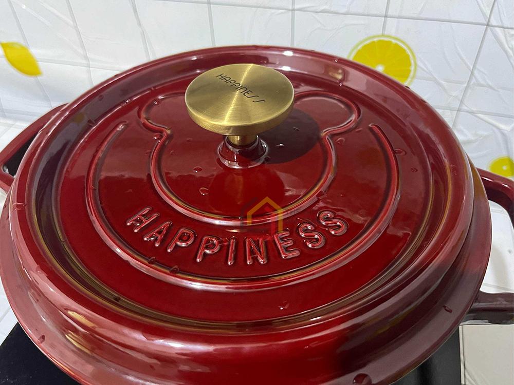 Nồi gang Happiness 24cm Limited