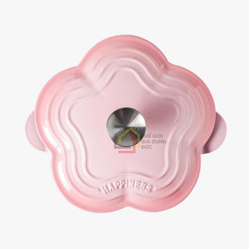 noi-gang-hoa-happiness-20cm-26l1 Nồi gang hoa Happiness 20cm 2,6L