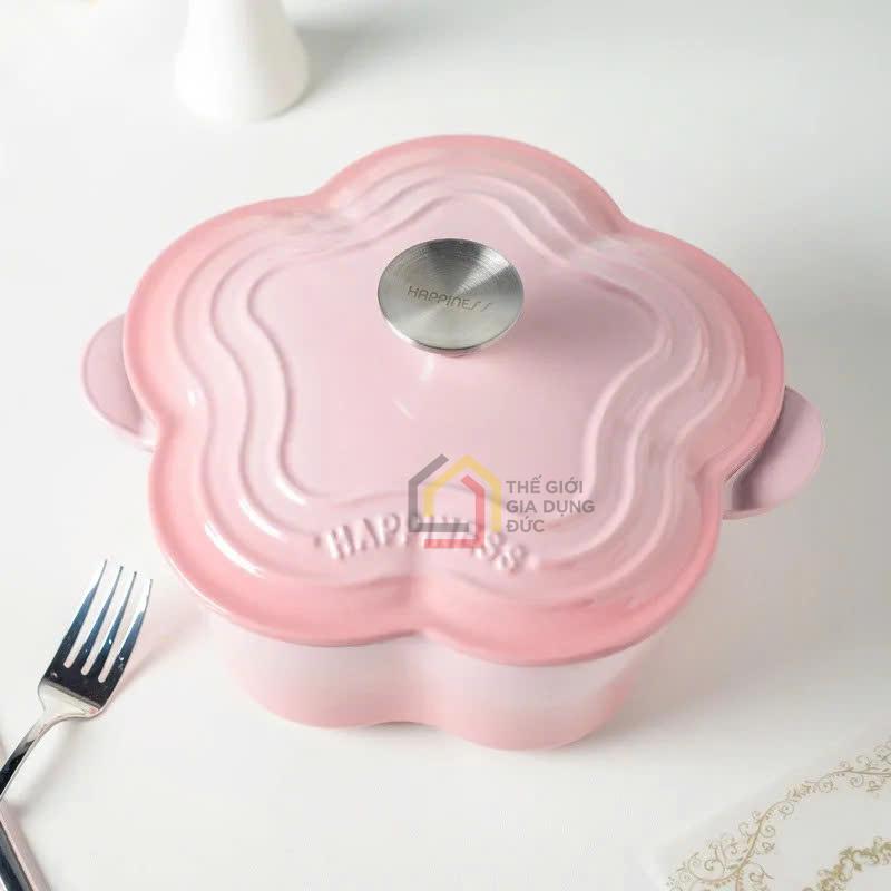 noi-gang-hoa-happiness-20cm-26l10 Nồi gang hoa Happiness 20cm 2,6L