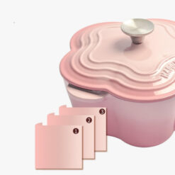 Nồi gang hoa Happiness 20cm 2,6L